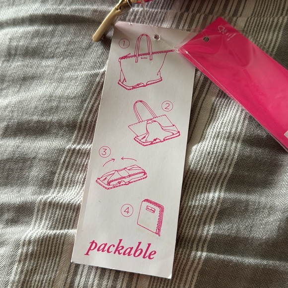 Lilly Pulitzer Packable Tote - Picture 3 of 6